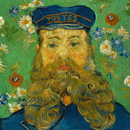 Πινακας σε καμβά VAN GOGH - PORTRAIT OF JOSEPH ROULIN - Vincent Van Gogh Sticky 4