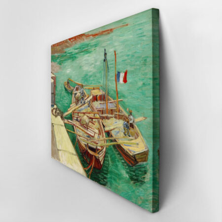 Πινακας σε καμβά VAN GOGH - RHONEBARKEN - Vincent Van Gogh Sticky 2