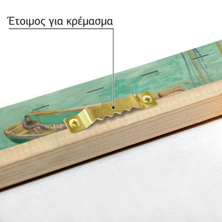 Πινακας σε καμβά VAN GOGH - RHONEBARKEN - Vincent Van Gogh Sticky 4