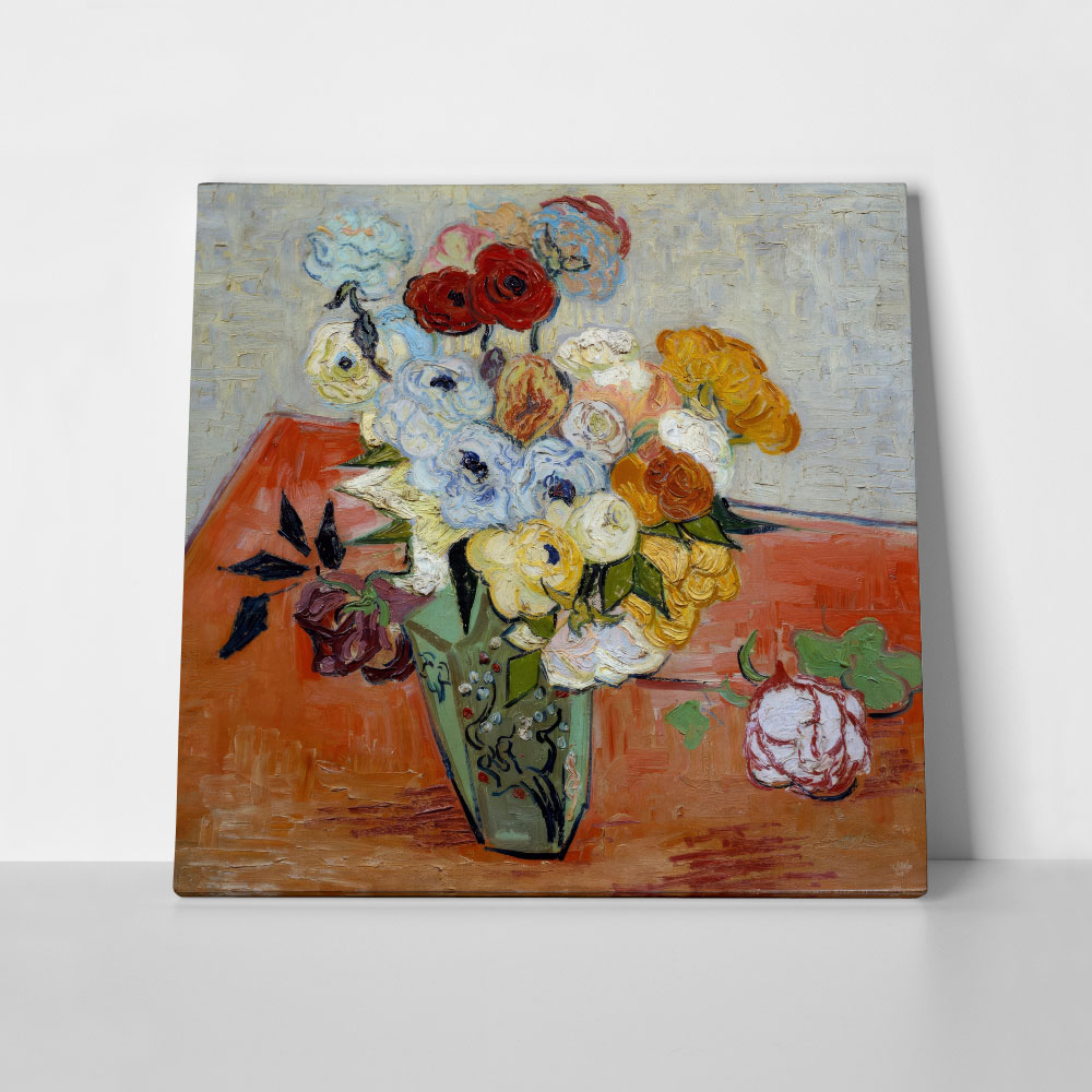 Πίνακας σε καμβά VAN GOGH - ROSES AND ANEMONES