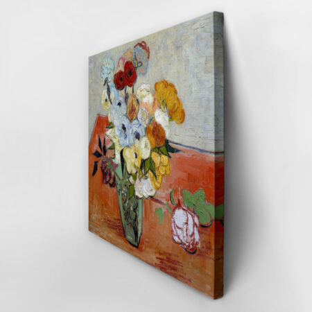 Πίνακας σε καμβά VAN GOGH - ROSES AND ANEMONES - Vincent Van Gogh Sticky 2
