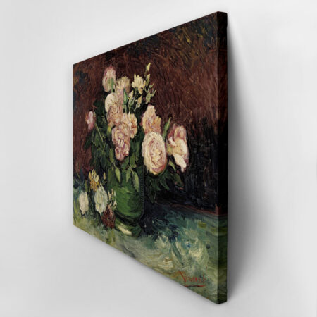 Πινακας σε καμβά VAN GOGH - ROSES AND PEONIES 1886 - Vincent Van Gogh Sticky 3