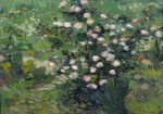 Πινακας σε καμβά VAN GOGH - ROSES PEINTURE