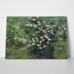 Πινακας σε καμβά VAN GOGH - ROSES PEINTURE