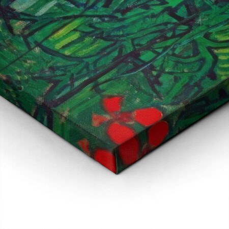 Πινακας σε καμβά VAN GOGH - SCHMETTERLINGE AUF MOHNBLUETEN - Vincent Van Gogh Sticky 1
