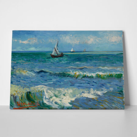 Πινακας σε καμβά VAN GOGH - SEASCAPE NEAR LES SAINTES MARIES DE LA MER - Vincent Van Gogh Sticky 1