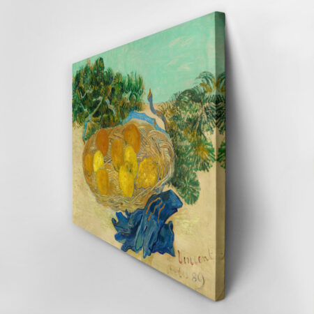 Πινακας σε καμβά VAN GOGH - STILL LIFE OF ORANGES AND LEMONS WITH BLUE GLOVES - Vincent Van Gogh Sticky 2