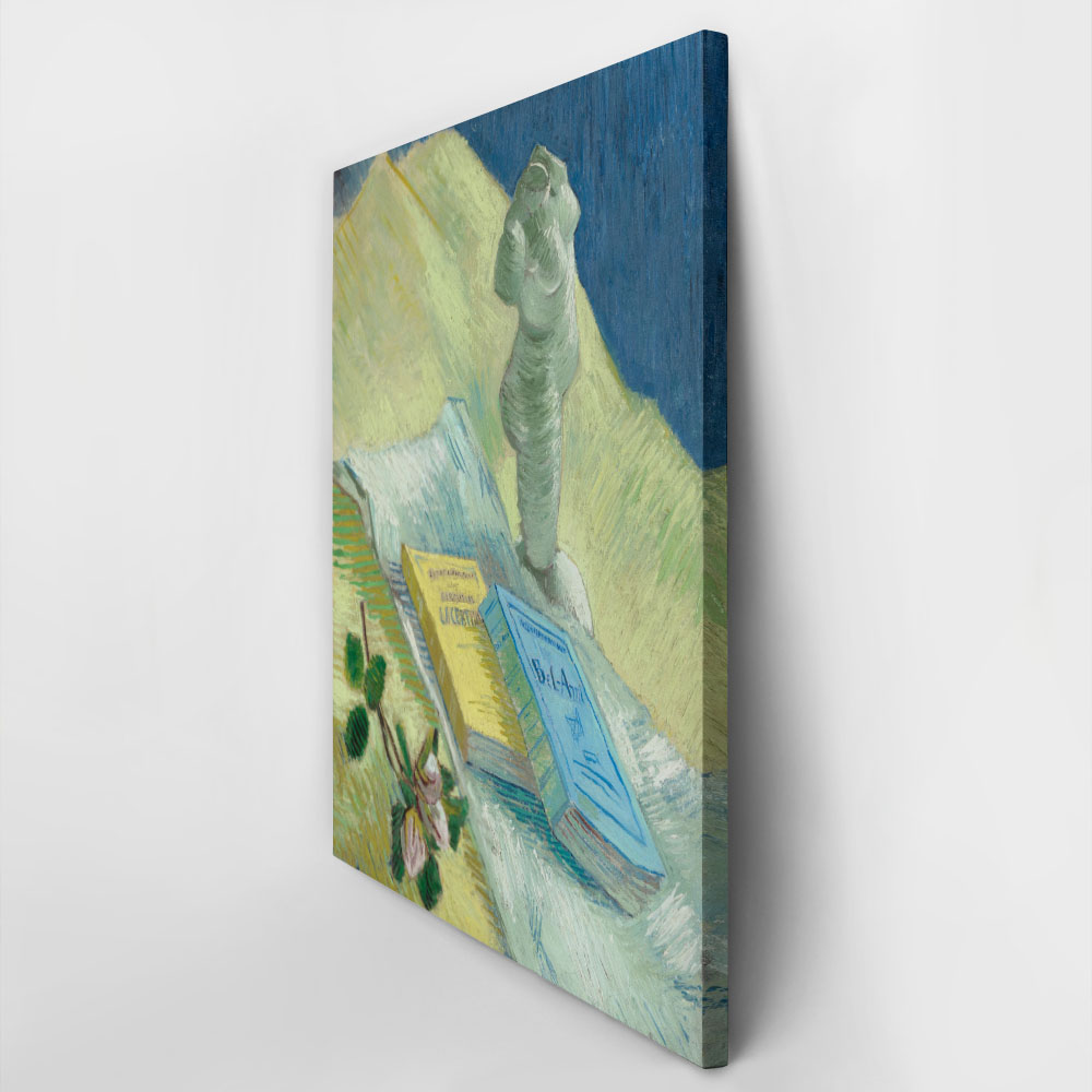 Πινακας σε καμβά VAN GOGH - STILL LIFE WITH PLASTER STATUETTE