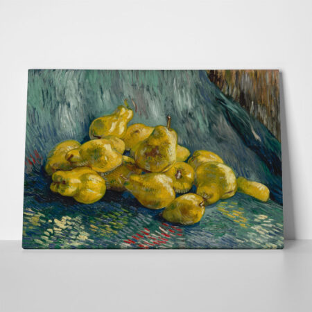 Πινακας σε καμβά VAN GOGH - STILL LIFE WITH QUINCES - Vincent Van Gogh
