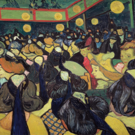 Πινακας σε καμβά VAN GOGH - THE DANCE HALL IN ARLES - Vincent Van Gogh Sticky 6