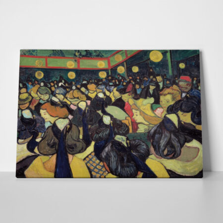 Πινακας σε καμβά VAN GOGH - THE DANCE HALL IN ARLES - Vincent Van Gogh Sticky 1