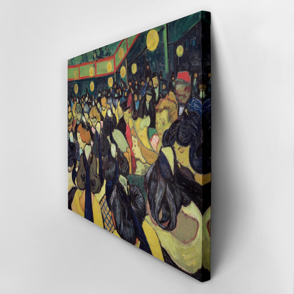 Πινακας σε καμβά VAN GOGH - THE DANCE HALL IN ARLES