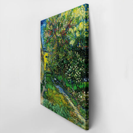 Πινακας σε καμβά VAN GOGH - THE GARDEN OF THE ASYLUM AT SAINT-RÉMY - Vincent Van Gogh Sticky 2