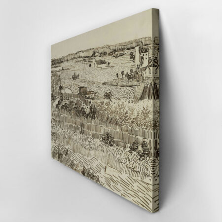 Πινακας σε καμβά VAN GOGH - THE HARVEST FOR ÉMILE BERNARD - Vincent Van Gogh Sticky 3