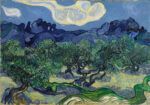 Πινακας σε καμβά VAN GOGH - THE OLIVE TREES