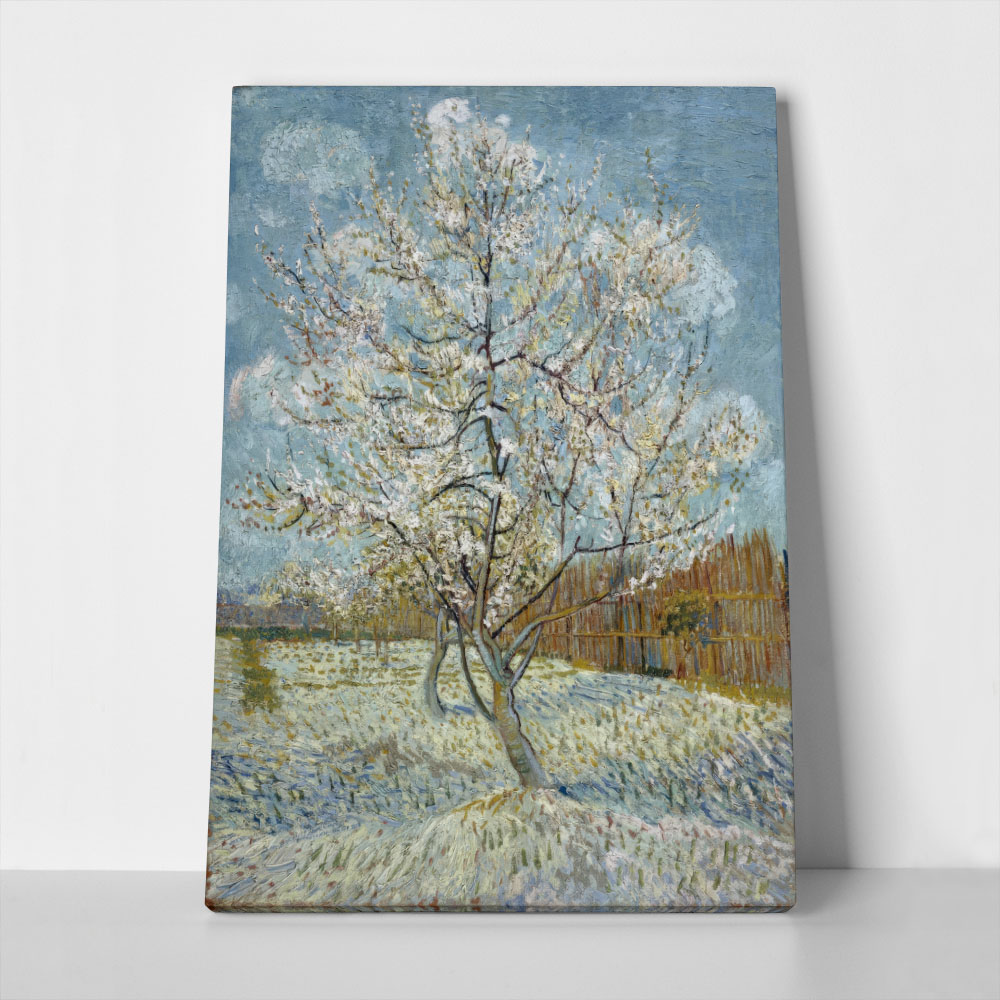 Πινακας σε καμβά VAN GOGH - THE PINK PEACH TREE