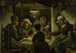 Πινακας σε καμβά VAN GOGH - THE POTATO EATERS