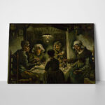 Πινακας σε καμβά VAN GOGH - THE POTATO EATERS