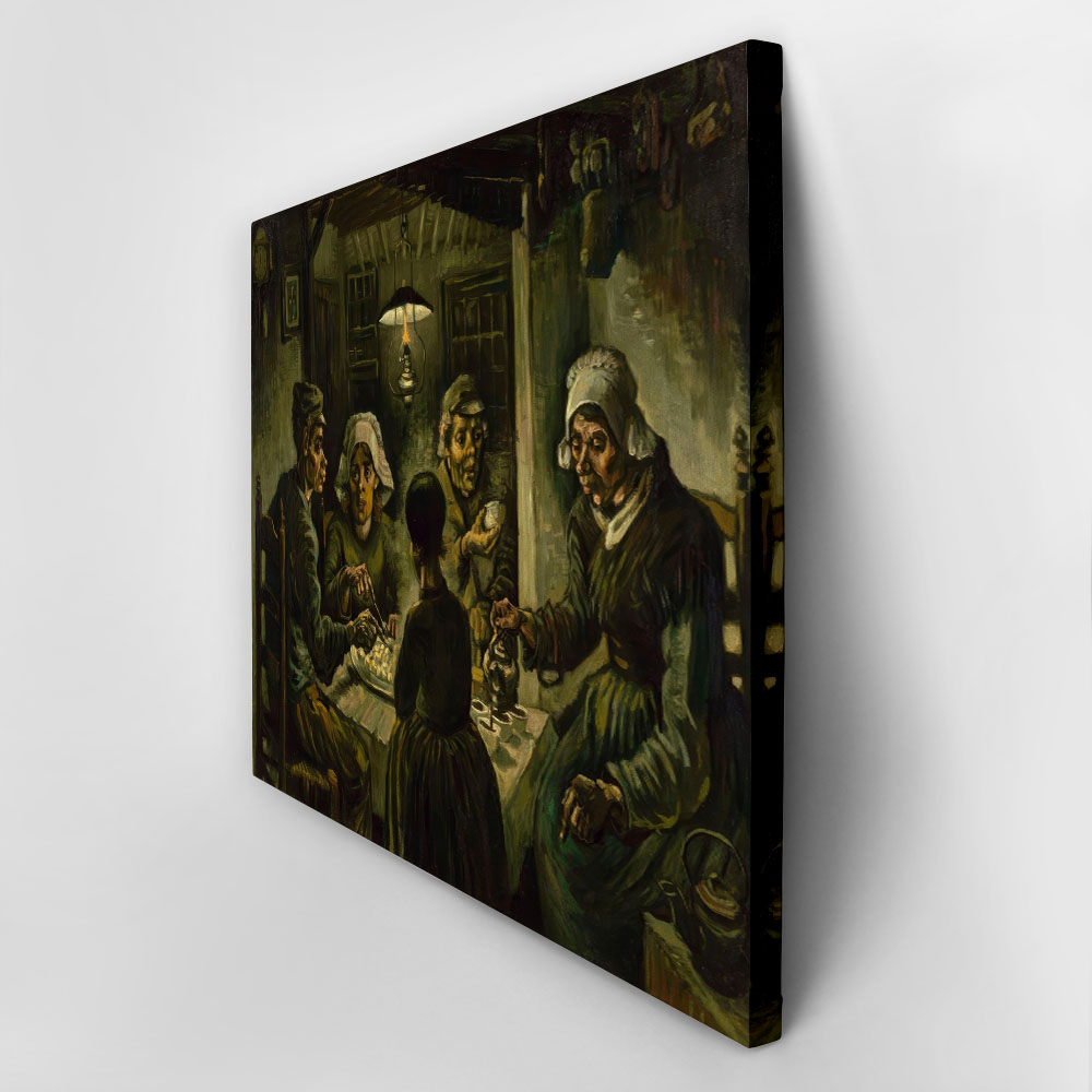 Πινακας σε καμβά VAN GOGH - THE POTATO EATERS