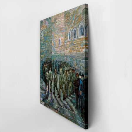 Πινακας σε καμβά VAN GOGH - THE PRISON COURTYARD - Vincent Van Gogh Sticky 2
