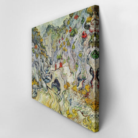 Πινακας σε καμβά VAN GOGH - THE RAVINE OF THE PEYROULETS - Vincent Van Gogh Sticky 2