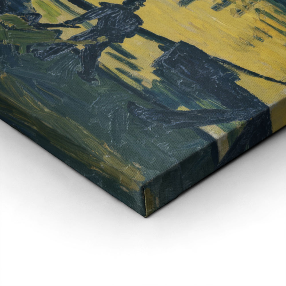Πινακας σε καμβά VAN GOGH - THE STEVEDORES IN ARLES