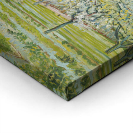 Πινακας σε καμβά VAN GOGH - THE WHITE ORCHARD - Vincent Van Gogh Sticky 1