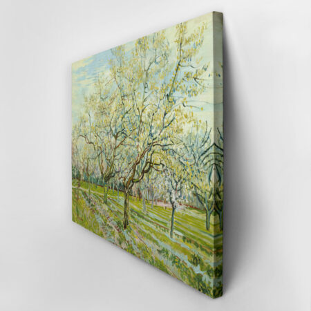 Πινακας σε καμβά VAN GOGH - THE WHITE ORCHARD - Vincent Van Gogh Sticky 2