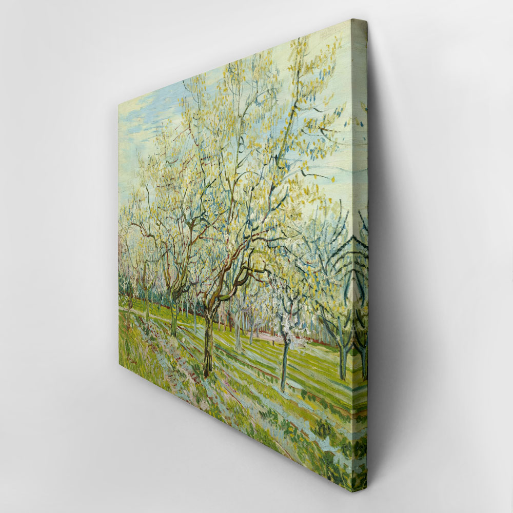Πινακας σε καμβά VAN GOGH - THE WHITE ORCHARD