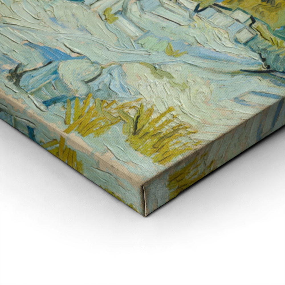 Πινακας σε καμβά VAN GOGH - TWO POPLARS IN THE ALPILLES NEAR SAINT-RÉMY