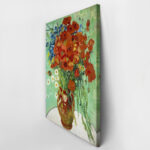 Πινακας σε καμβά VAN GOGH - VASE WITH DAISIES AND POPPIES