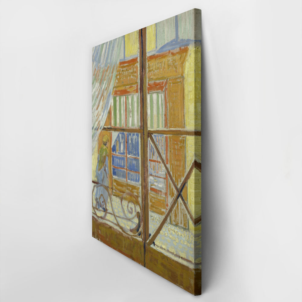 Πινακας σε καμβά VAN GOGH - VIEW OF A BUTCHER'S SHOP