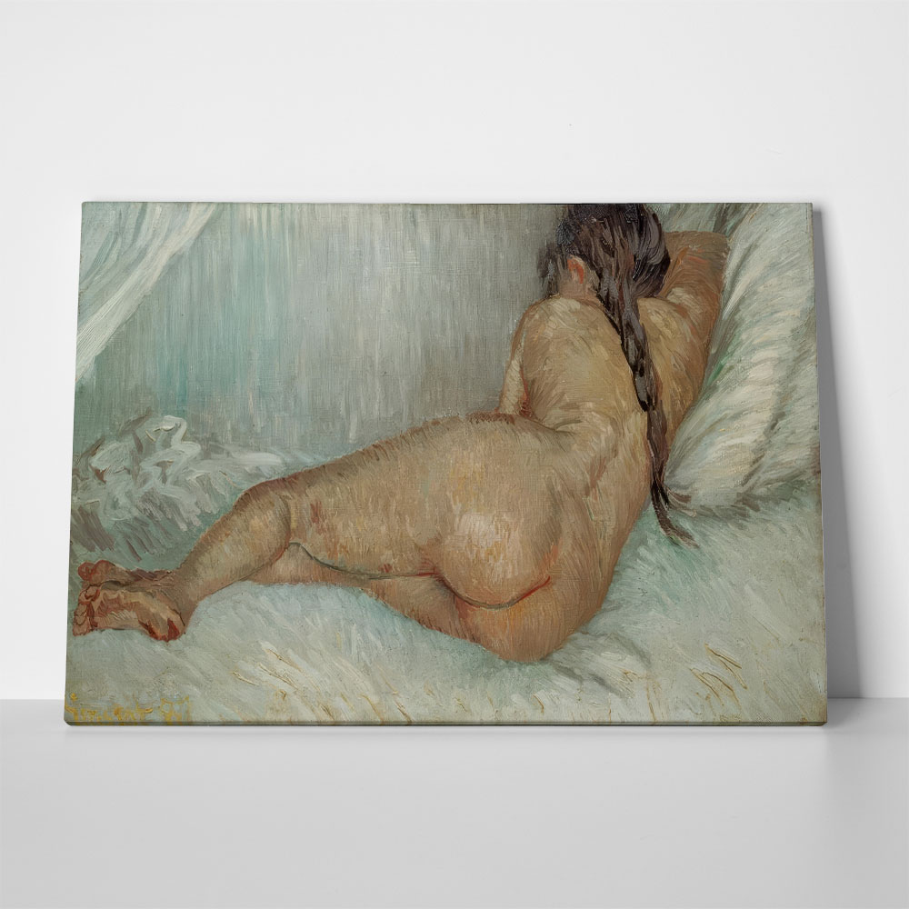Πινακας σε καμβά VAN GOGH - WEIBLICHER RUECKENAKT