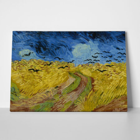 Πινακας σε καμβά VAN GOGH - WHEATFIELD WITH CROWS - Vincent Van Gogh