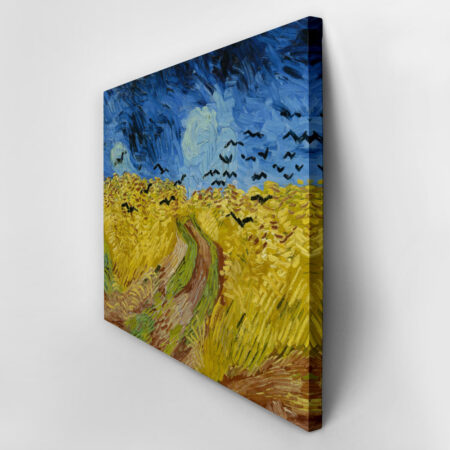 Πινακας σε καμβά VAN GOGH - WHEATFIELD WITH CROWS - Vincent Van Gogh Sticky 2