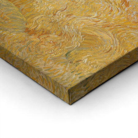 Πινακας σε καμβά VAN GOGH - WHEATFIELD WITH REAPER - Vincent Van Gogh Sticky 2