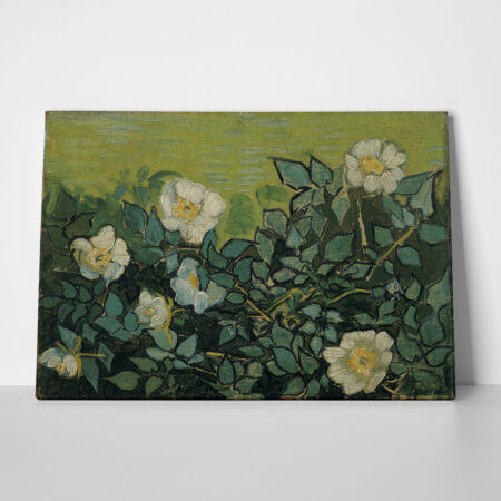 Πινακας σε καμβά VAN GOGH - WILD ROSES - Vincent Van Gogh Sticky 1