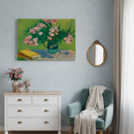 Πινακας σε καμβά VAN GOGH - OLEANDERS - Vincent Van Gogh