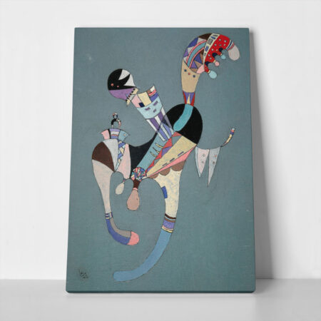 Πινακας σε καμβά KANDINSKY - A FLOATING FIGURE - Wassily Kandinsky
