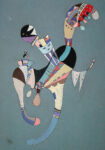 Πινακας σε καμβά KANDINSKY - A FLOATING FIGURE