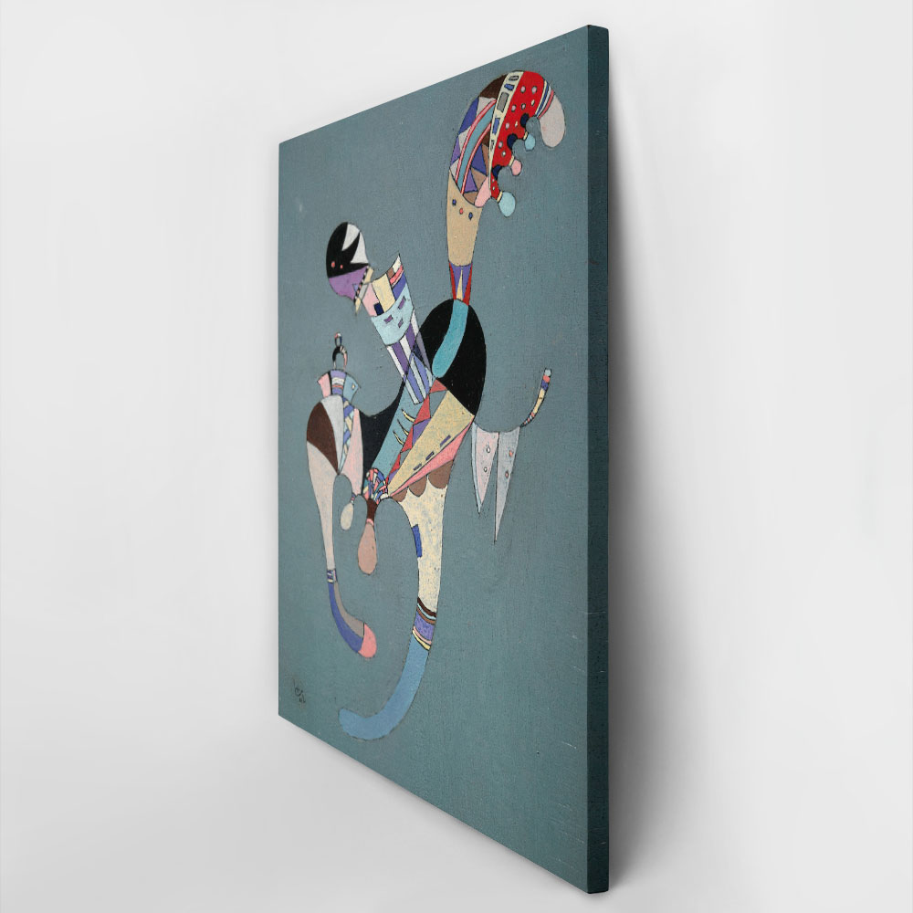Πινακας σε καμβά KANDINSKY - A FLOATING FIGURE