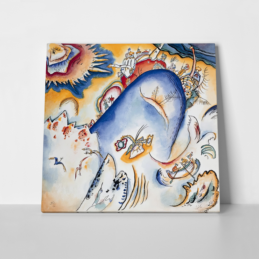 Πίνακας σε καμβά KANDINSKY - BIRDS