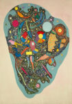 Πινακας σε καμβά KANDINSKY - COLOURFUL ENSEMBLE