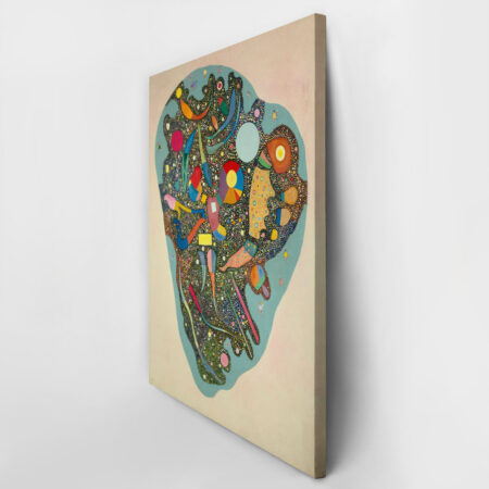 Πινακας σε καμβά KANDINSKY - COLOURFUL ENSEMBLE - Wassily Kandinsky Sticky 2