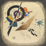 Πίνακας σε καμβά KANDINSKY - COMPOSITION 8