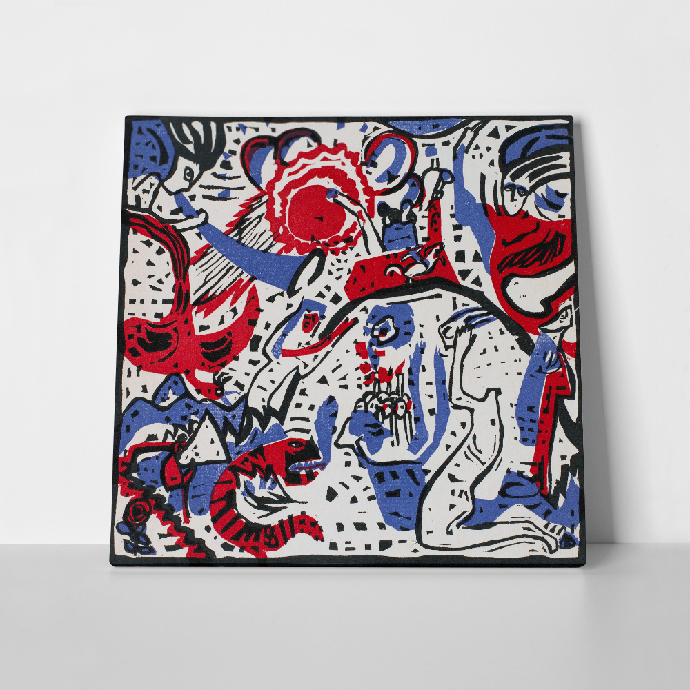 Πίνακας σε καμβά KANDINSKY - GREAT RESSURECTION