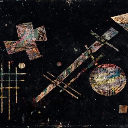 Πινακας σε καμβά KANDINSKY - ISOLATED SOUNDS - Wassily Kandinsky Sticky 5
