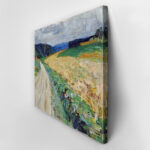 Πινακας σε καμβά KANDINSKY - KALLMUNZ NATURE STUDY FROM THE YELLOW STAGECOACH