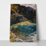 Πινακας σε καμβά KANDINSKY - KOCHEL ALTE KESSELBERGSTRASSE