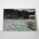 Πινακας σε καμβά KANDINSKY - KOCHEL LAKE AND PER I